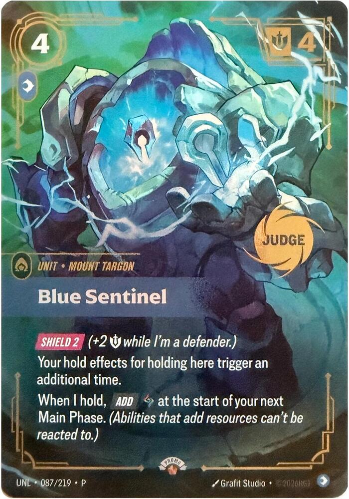 Blue Sentinel card image