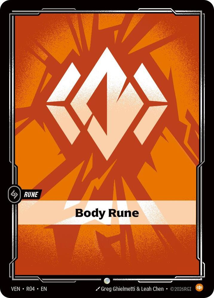 Body Rune card image