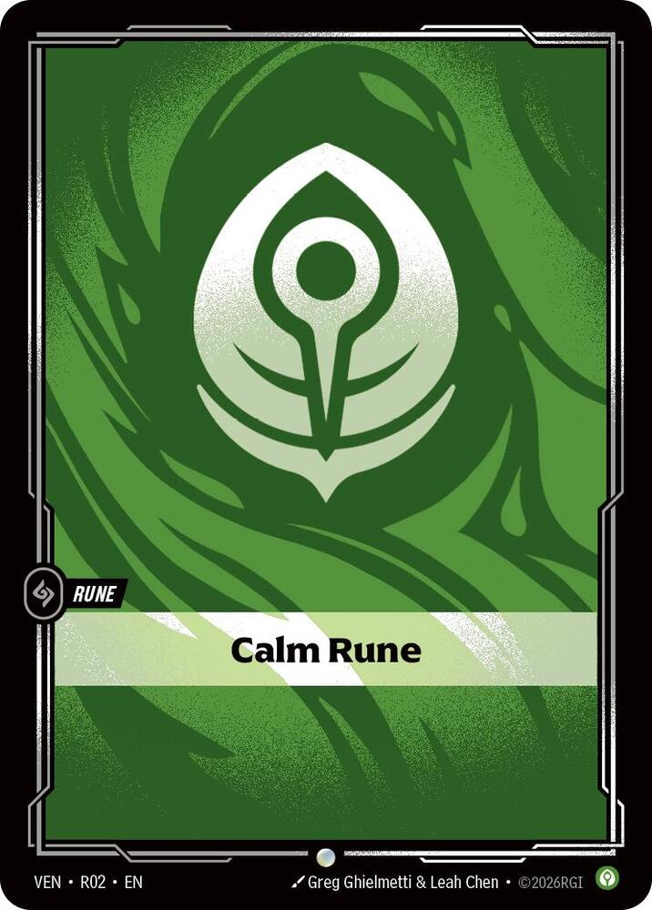 Calm Rune card image