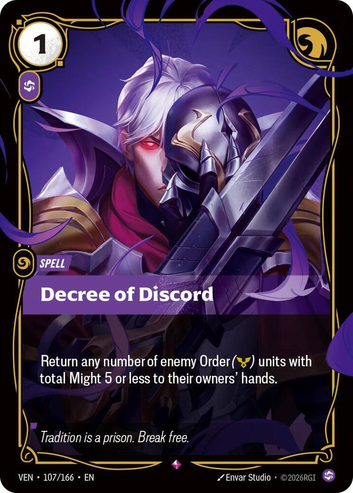 Decree of Discord card image