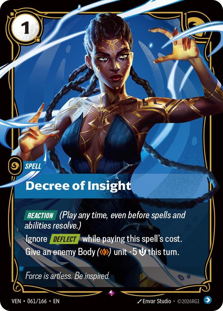 Decree of Insight card image