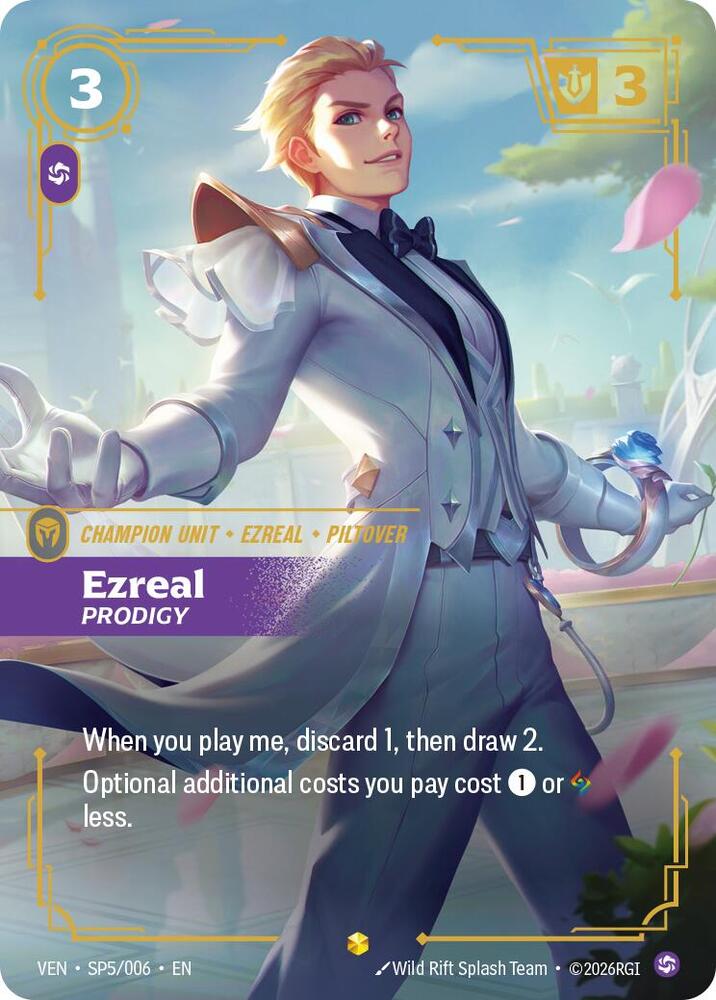 Ezreal, Prodigy card image