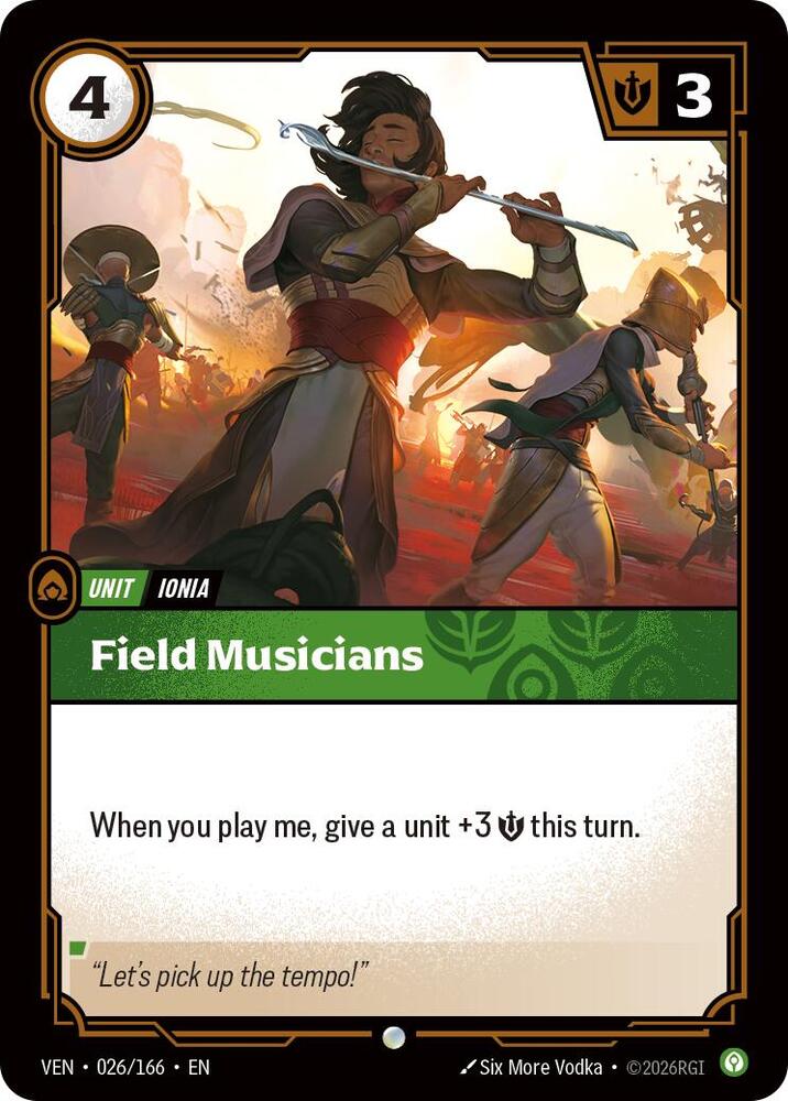 Field Musicians card image