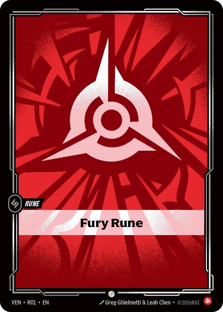 Fury Rune card image