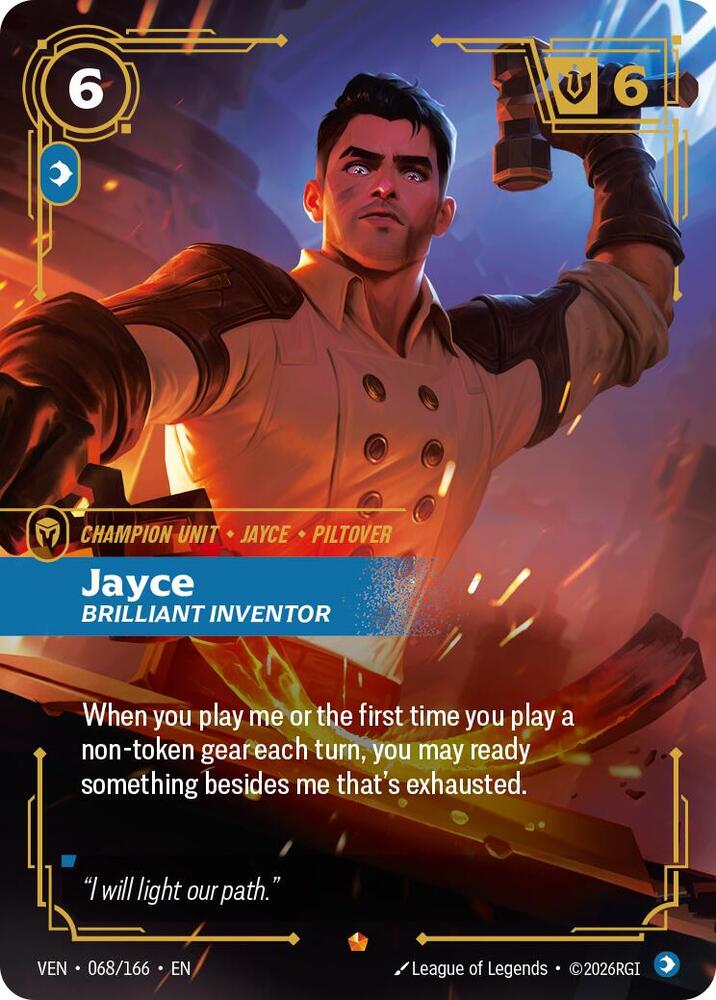 Jayce, Brilliant Inventor card image