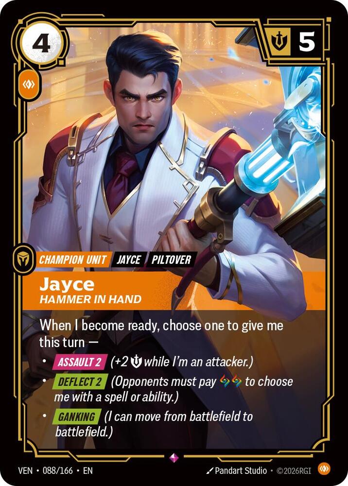Jayce, Hammer in Hand card image
