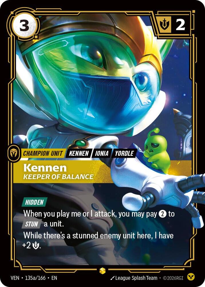 Kennen, Keeper of Balance (Alternate Art) card image