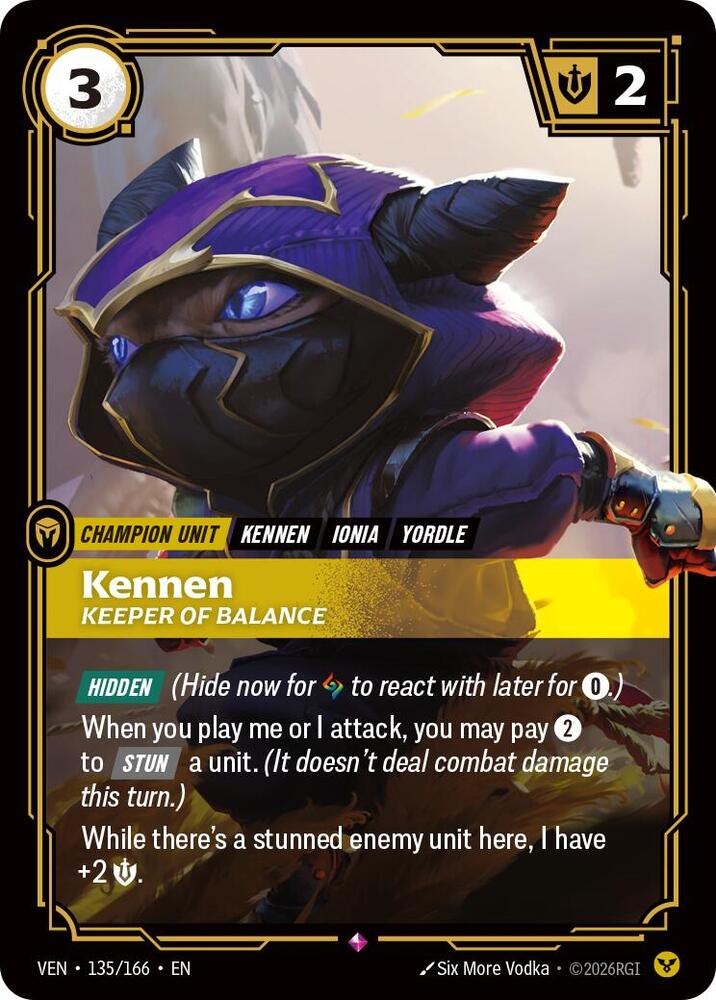 Kennen, Keeper of Balance card image