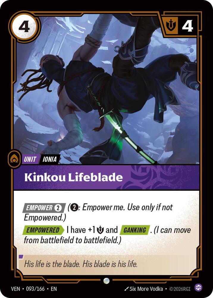 Kinkou Lifeblade card image