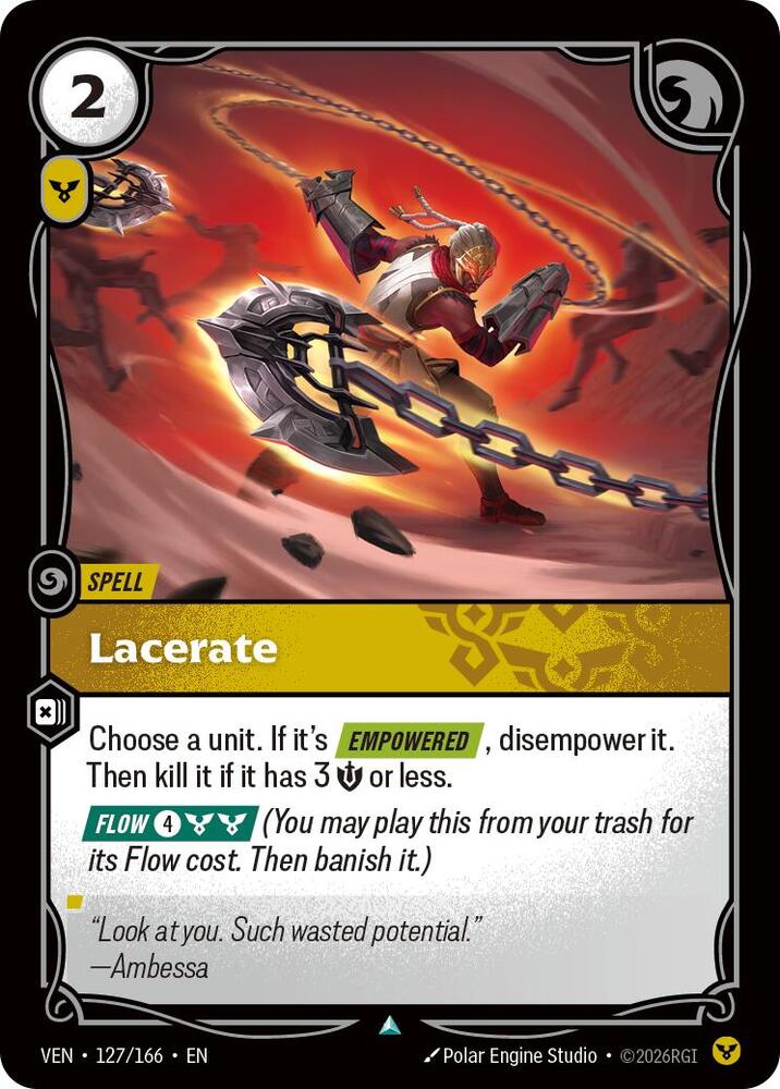 Lacerate card image