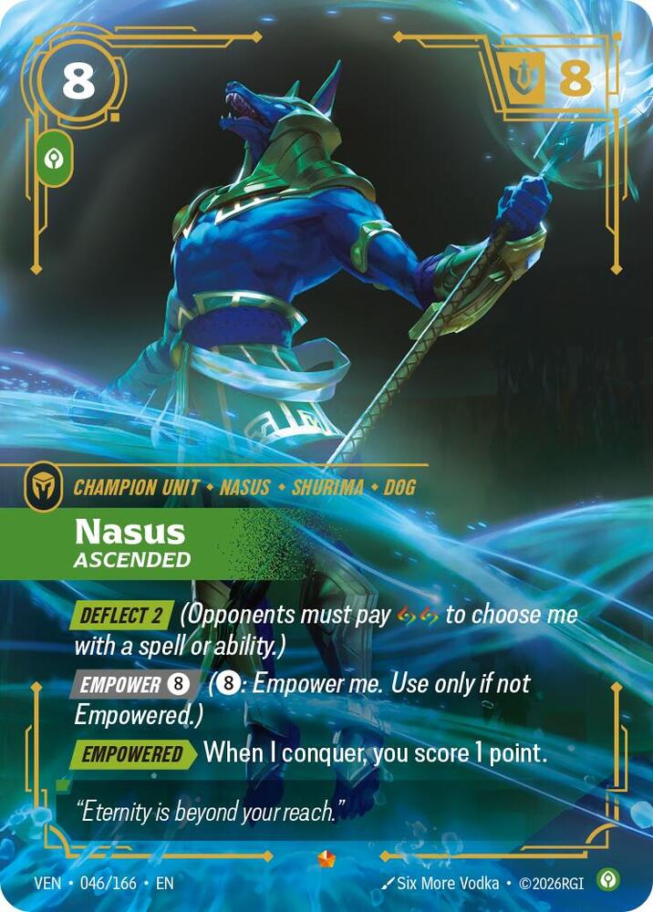 Nasus, Ascended card image