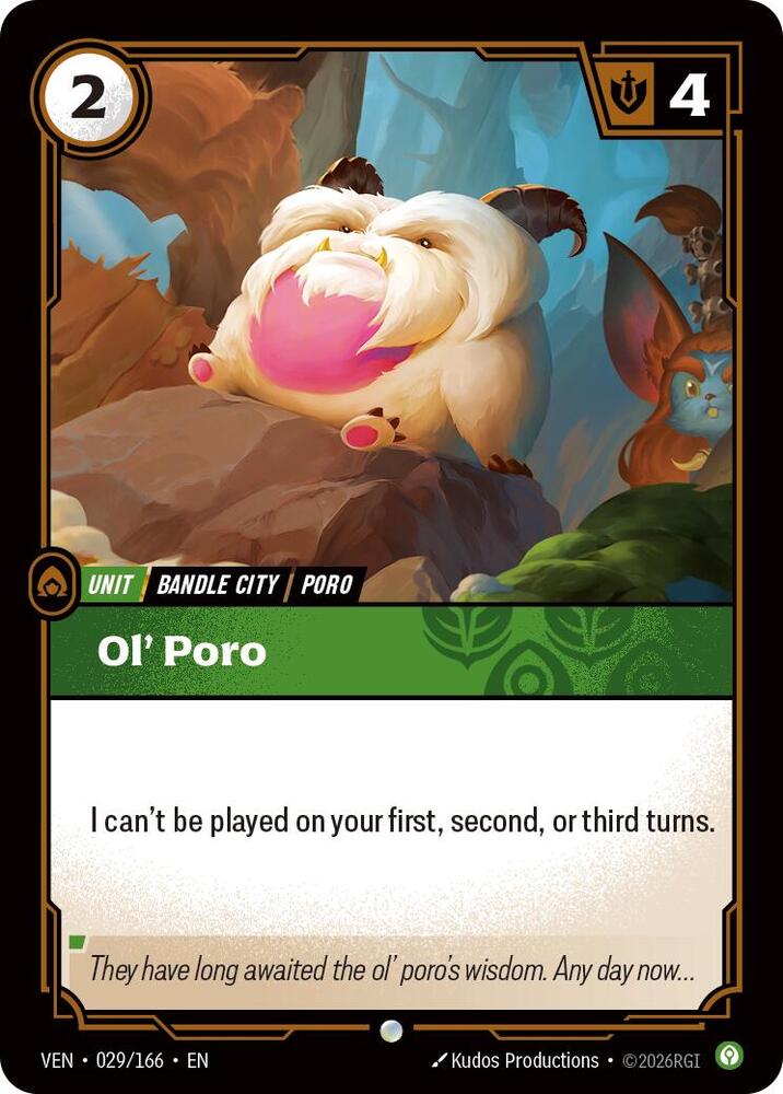 Ol' Poro card image