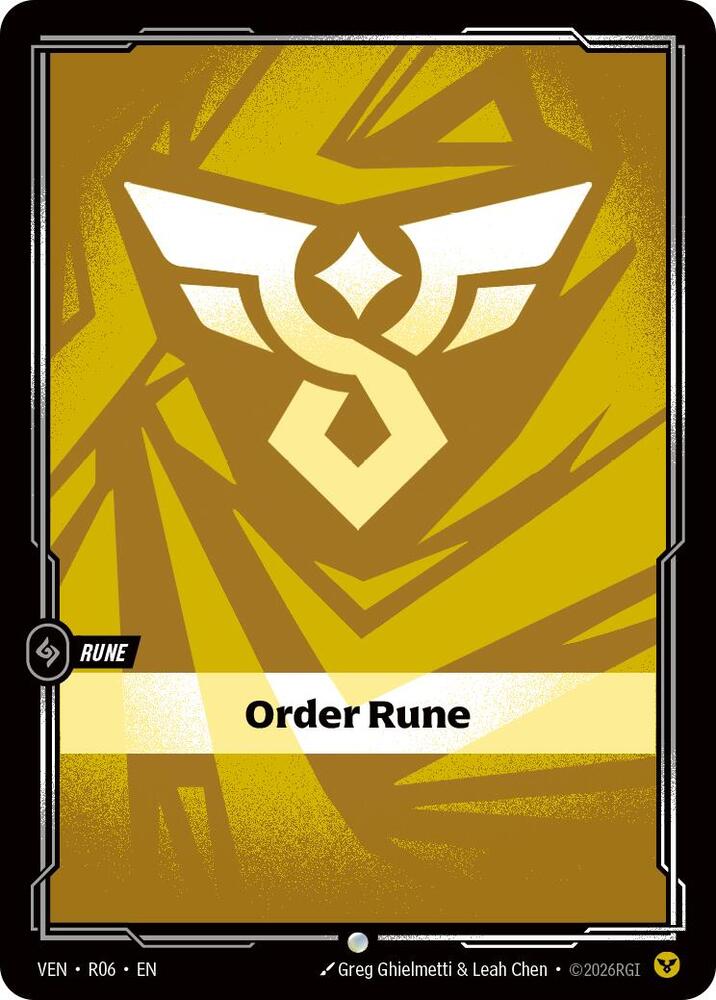 Order Rune card image