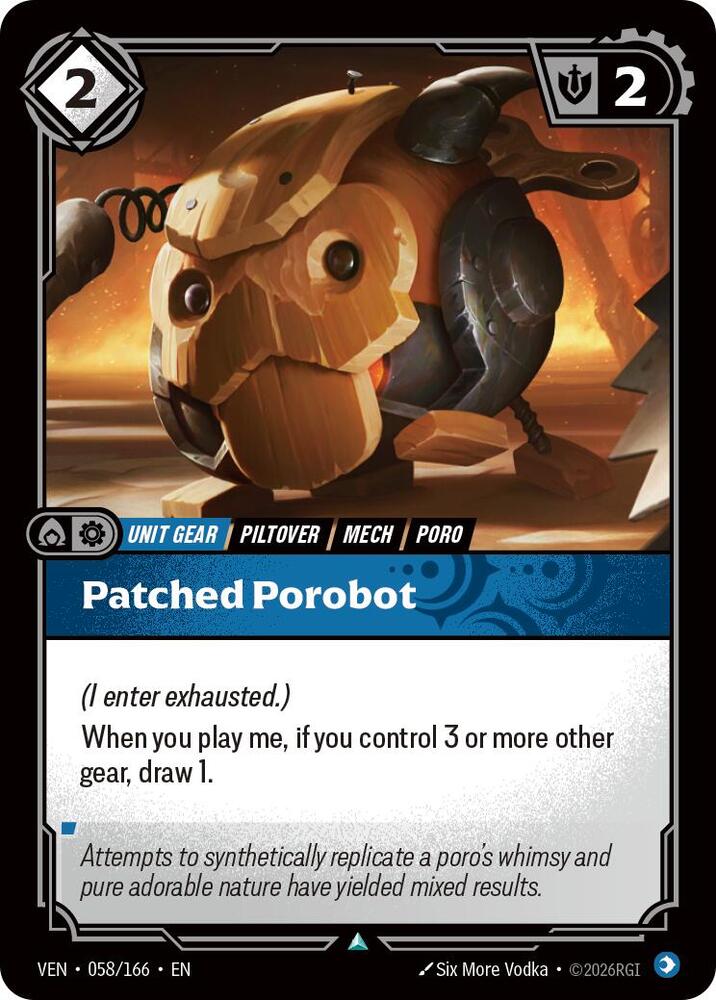 Patched Porobot card image