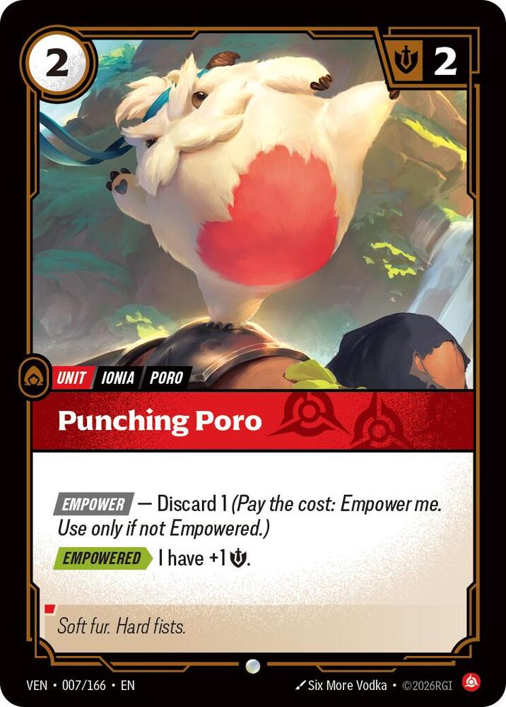 Punching Poro card image