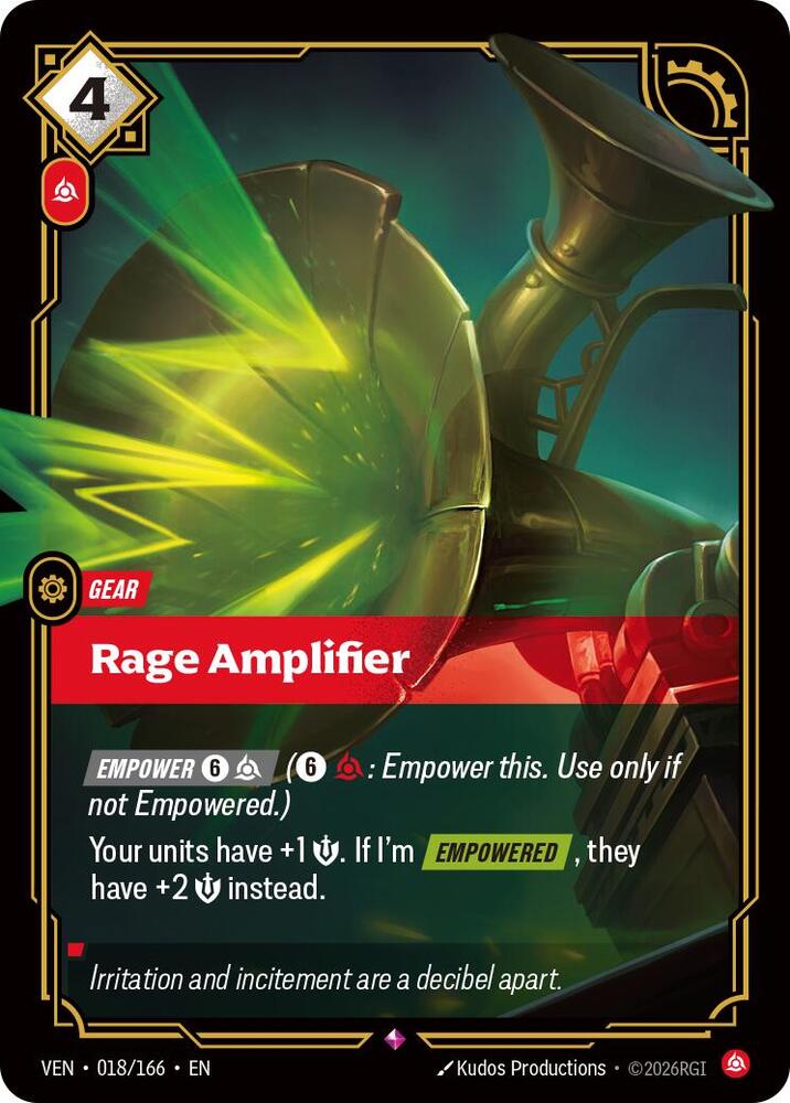 Rage Amplifier card image