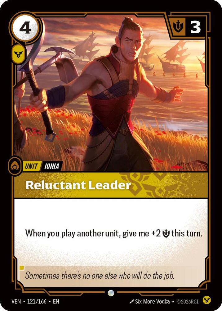Reluctant Leader card image