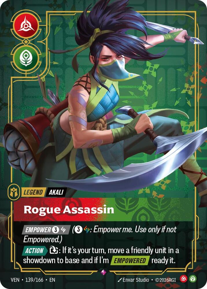 Akali, Rogue Assassin card image