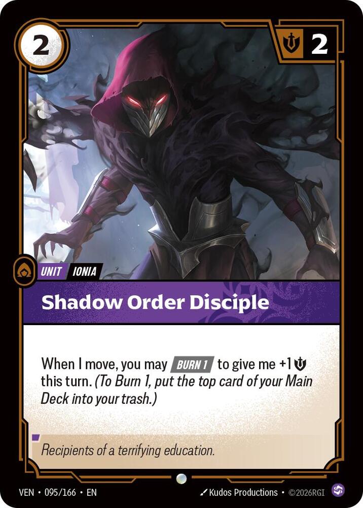 Shadow Order Disciple card image