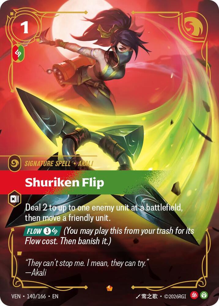 Shuriken Flip card image