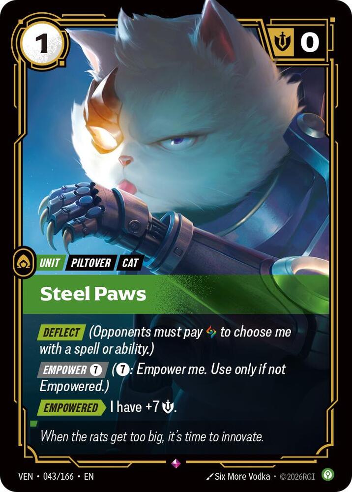 Steel Paws card image