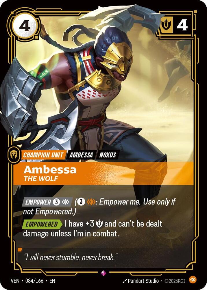 Ambessa, The Wolf card image