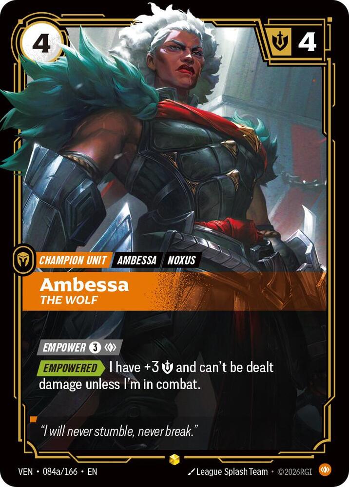 Ambessa, The Wolf (Alternate Art) card image