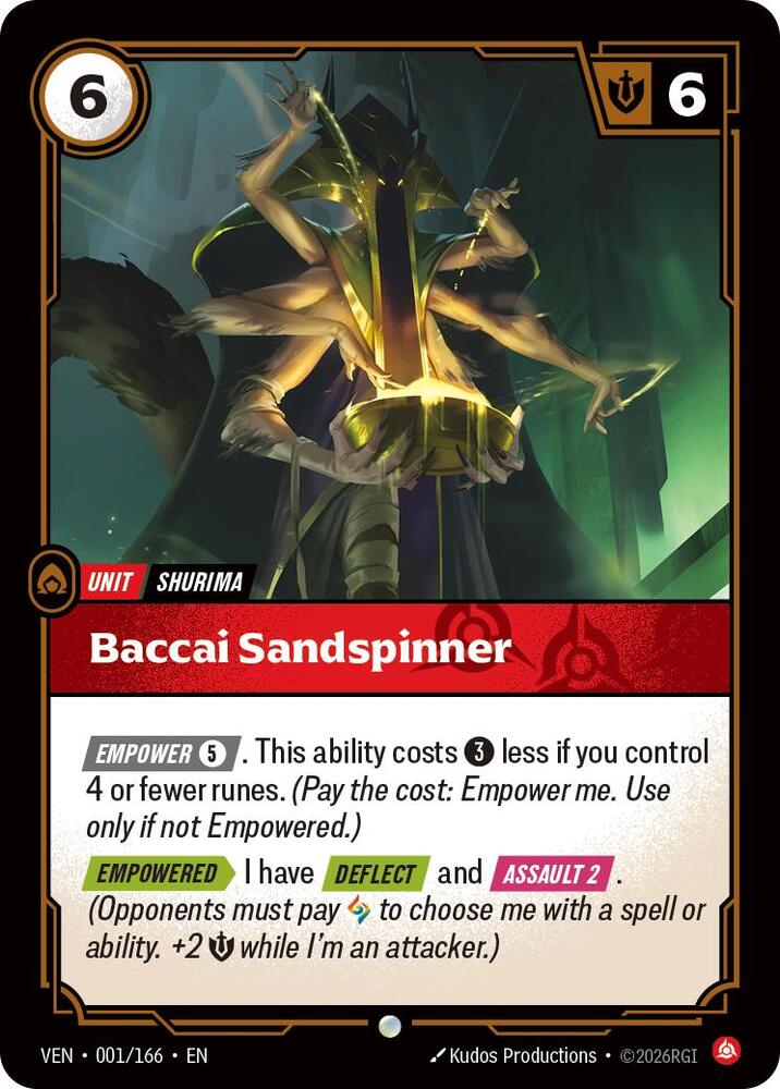 Baccai Sandspinner card image