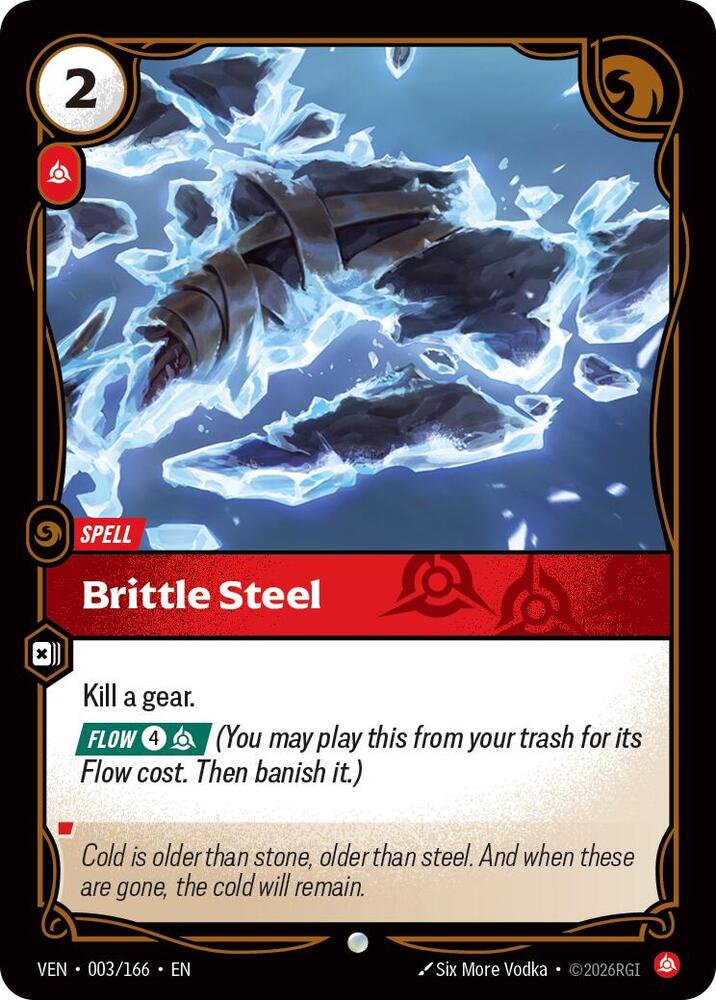 Brittle Steel card image