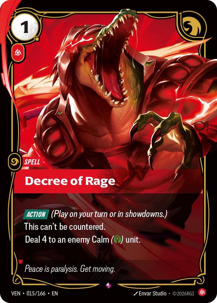 Decree of Rage card image