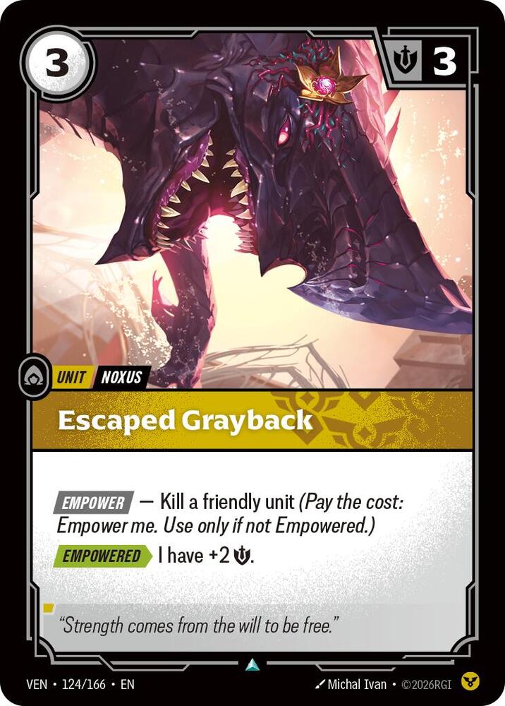 Escaped Grayback card image
