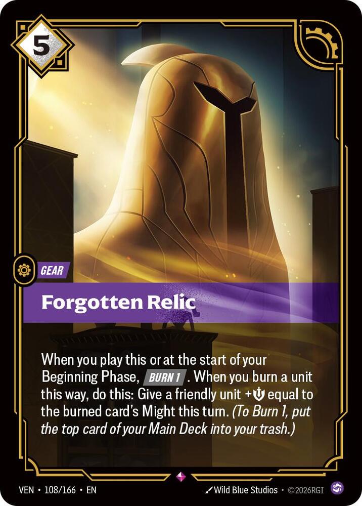 Forgotten Relic card image