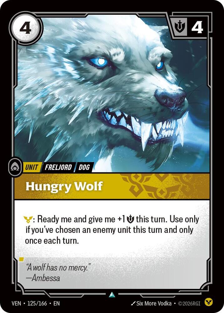 Hungry Wolf card image