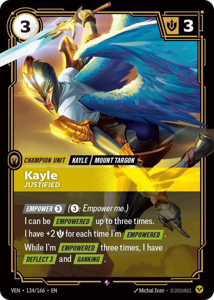 Kayle, Justified card image