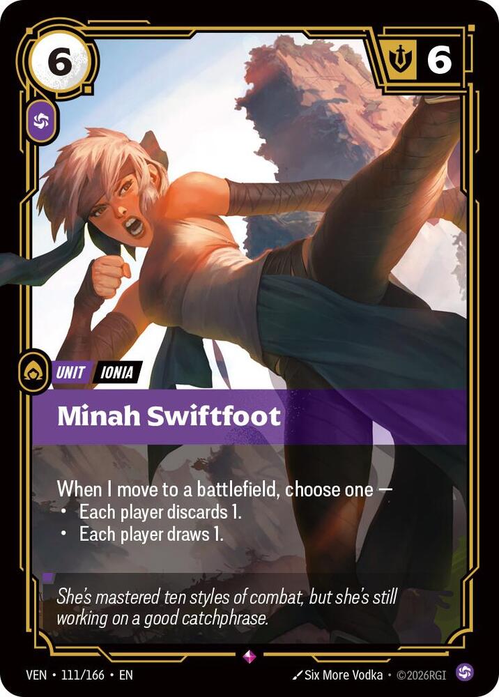 Minah Swiftfoot card image