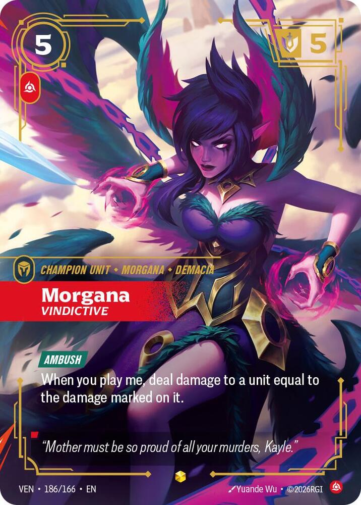 Morgana, Vindictive (Overnumbered) card image