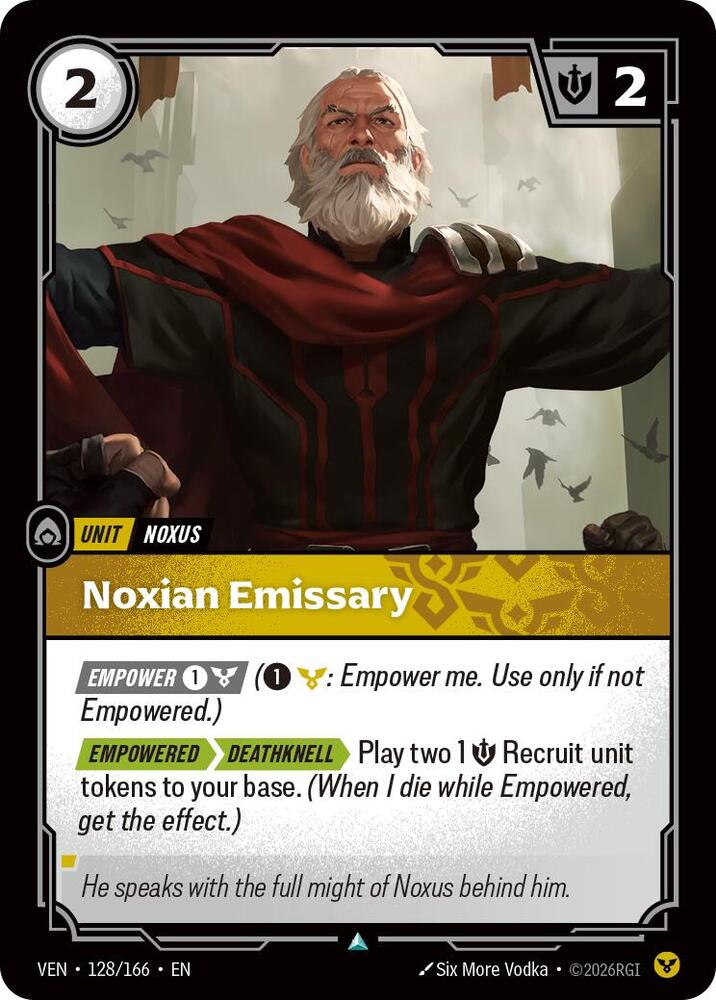 Noxian Emissary card image
