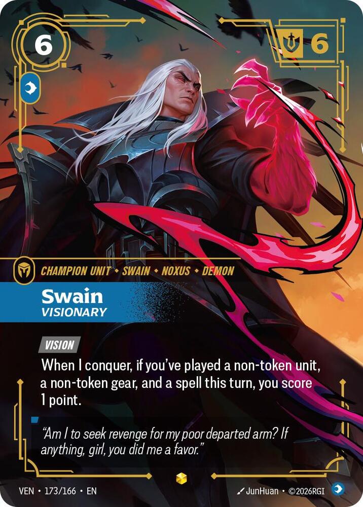 Swain, Visionary (Overnumbered) card image