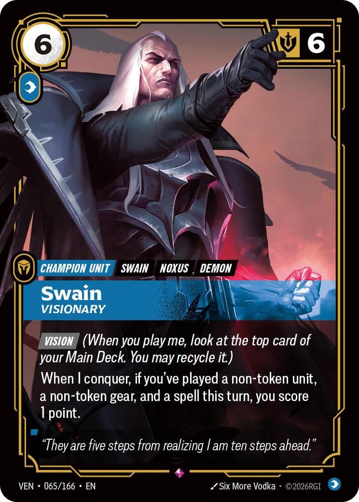 Swain, Visionary card image
