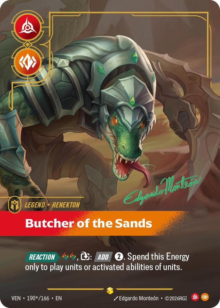 Renekton, Butcher of the Sands (Signature) card image