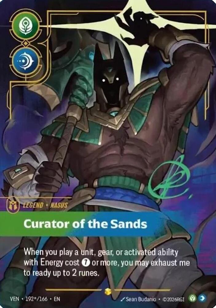 Nasus, Curator of the Sands (Signature) card image