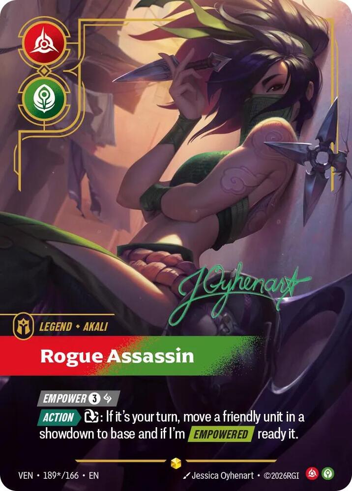 Akali, Rogue Assassin (Signature) card image