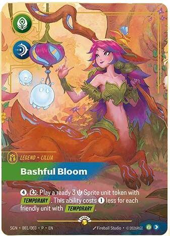 Lillia, Bashful Bloom card image