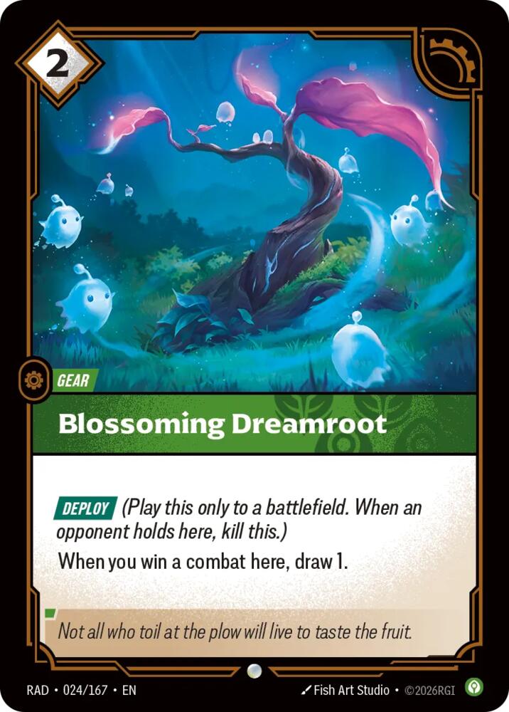 Blossoming Dreamroot card image