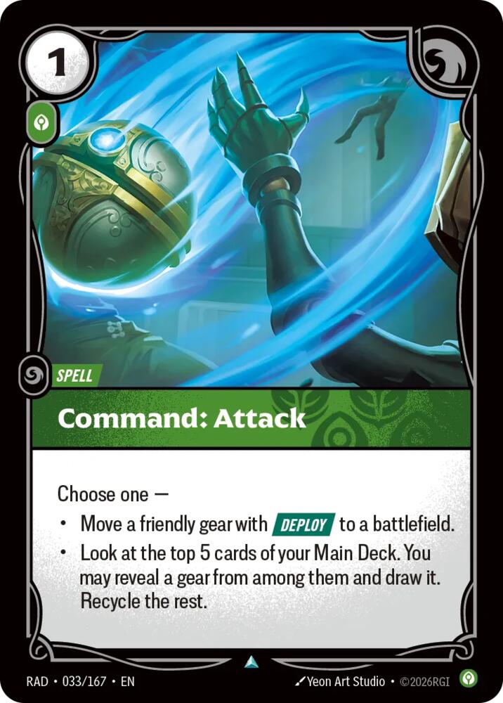 Command: Attack card image