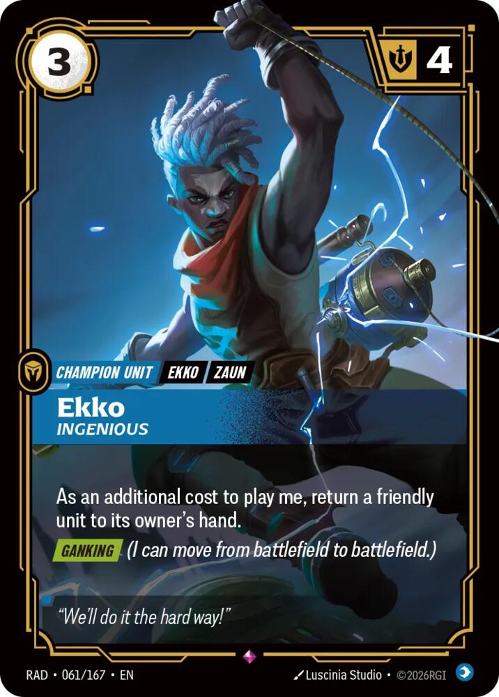 Ekko, Ingenious card image