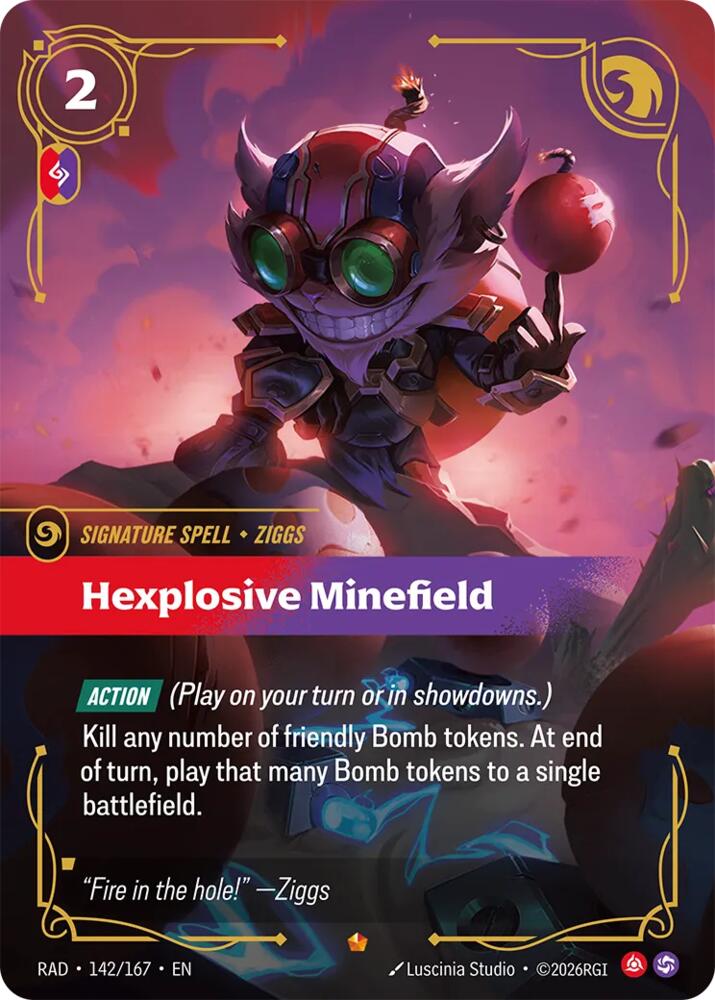 Hexplosive Minefield card image