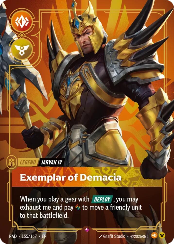 Jarvan IV, Exemplar of Demacia card image