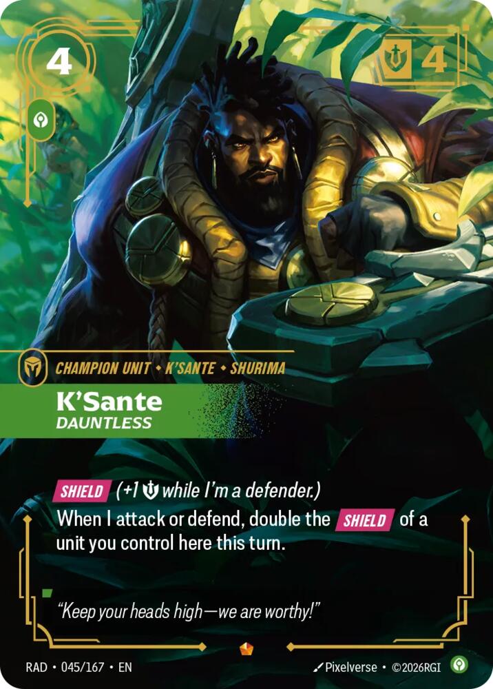K'Sante, Dauntless card image
