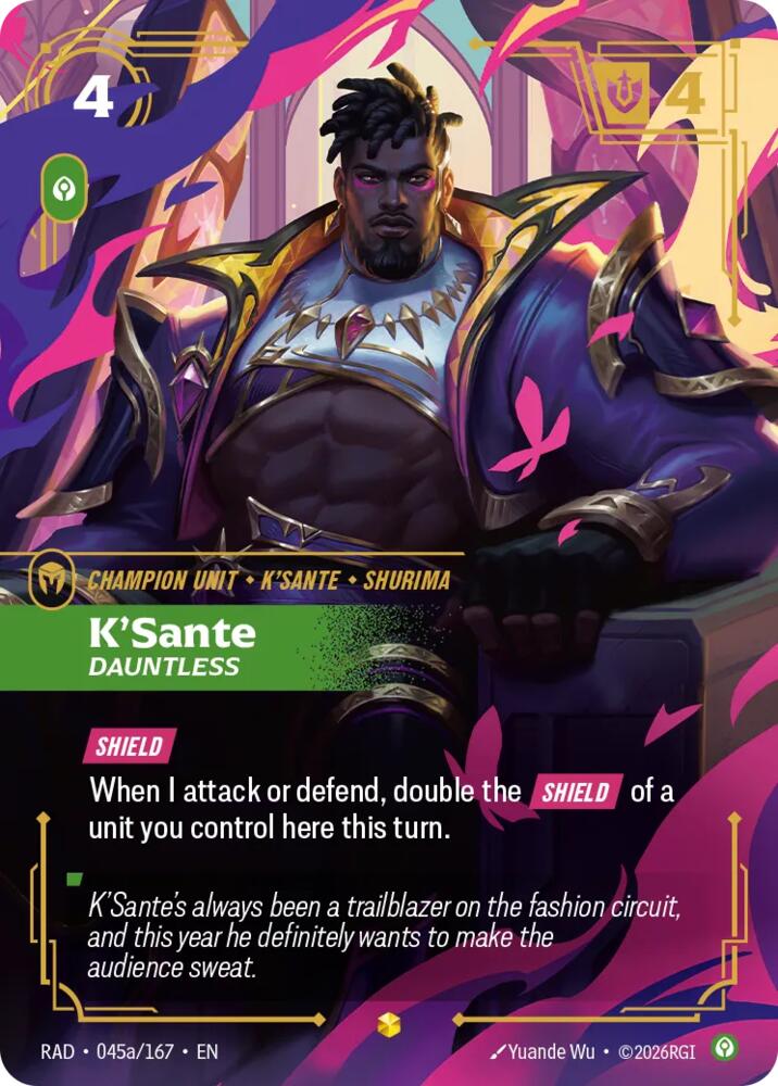 K'Sante, Dauntless (Alternate Art) card image